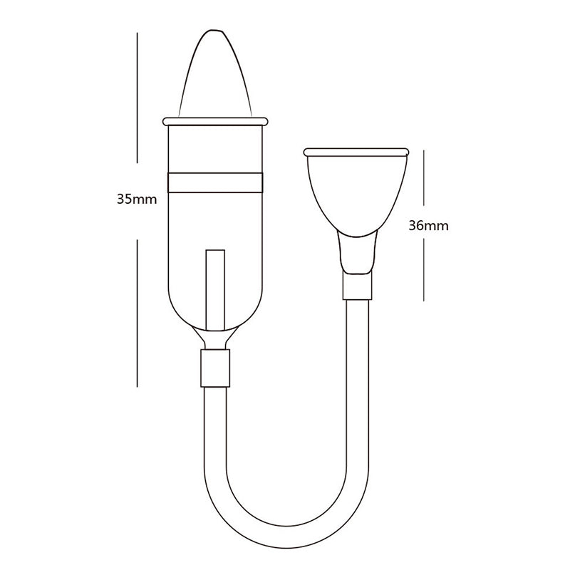 Soft Suction Newborn Nasal Aspirator by HitMyNeed
