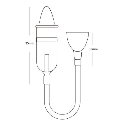 Soft Suction Newborn Nasal Aspirator by HitMyNeed