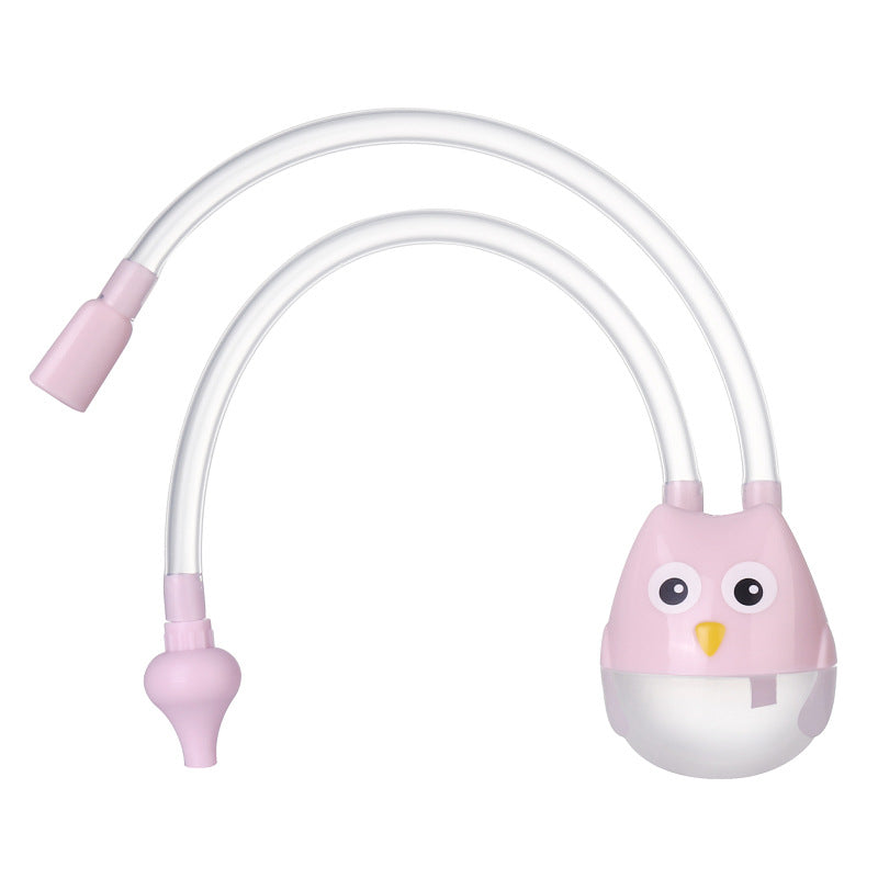 Soft Suction Newborn Nasal Aspirator cartoon-pink by HitMyNeed