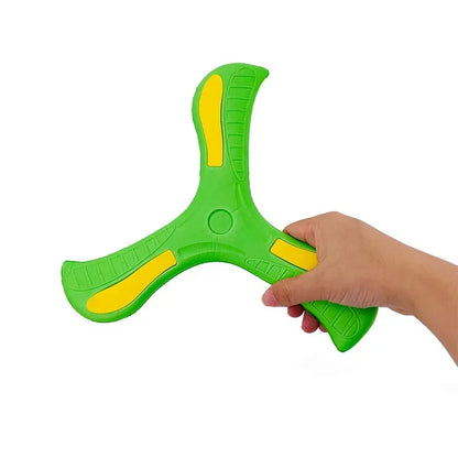 Soft Three-Leaf Boomerang Toy for Kids and Adults by HitMyNeed