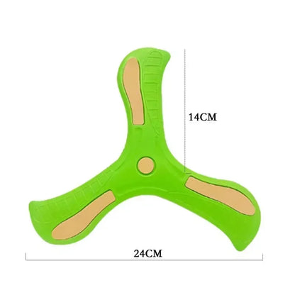 Soft Three-Leaf Boomerang Toy for Kids and Adults by HitMyNeed