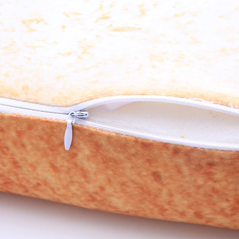 Soft Toast Cat Bed Cushion for Cats and Small Dogs by HitMyNeed