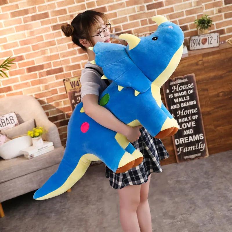 Soft Triceratops Dinosaur Plush Toy 40cm by HitMyNeed