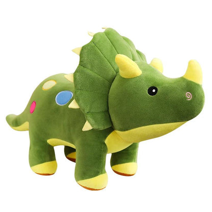 Soft Triceratops Dinosaur Plush Toy 40cm green by HitMyNeed