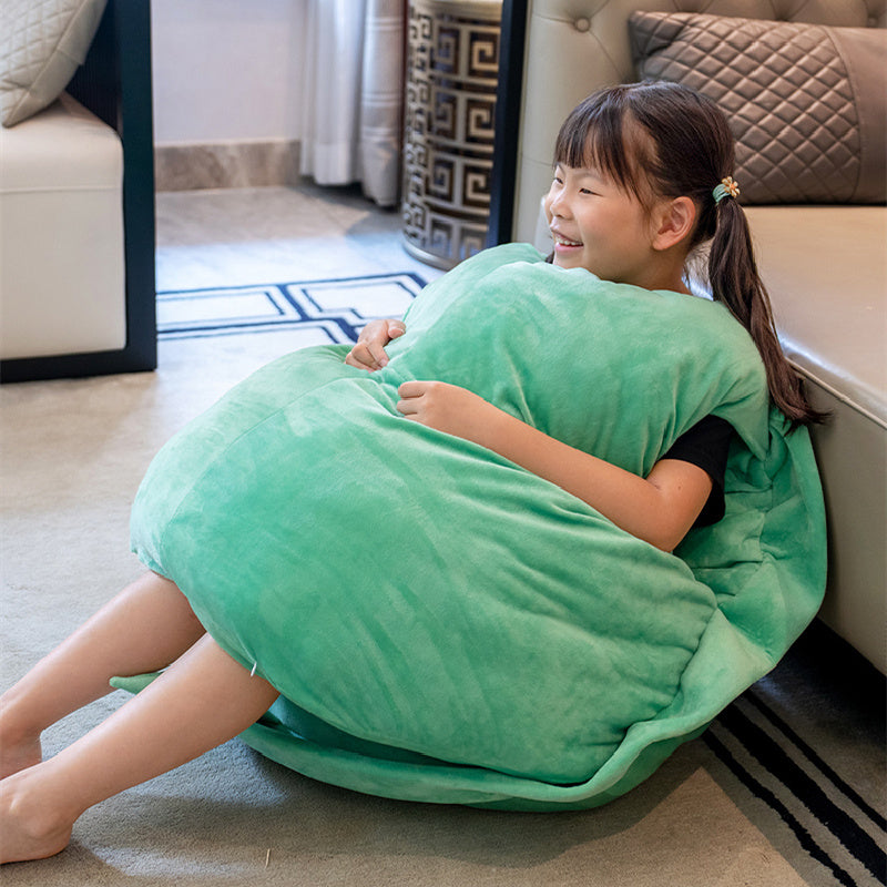 Soft Turtle Shell Plush Suit for Kids and Adults by HitMyNeed