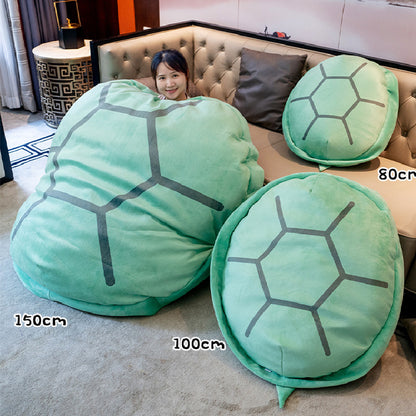 Soft Turtle Shell Plush Suit for Kids and Adults by HitMyNeed
