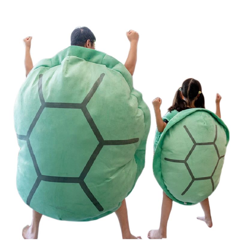 Soft Turtle Shell Plush Suit for Kids and Adults L - 95cm by HitMyNeed