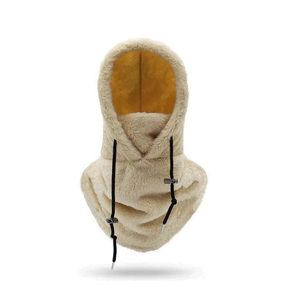 Soft Warm Unisex Winter Balaclava Hood 01-khaki by HitMyNeed
