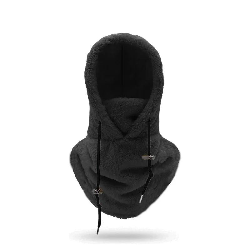 Soft Warm Unisex Winter Balaclava Hood 02-black by HitMyNeed