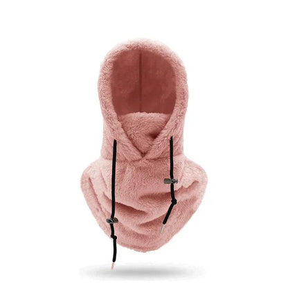 Soft Warm Unisex Winter Balaclava Hood 03-pink by HitMyNeed