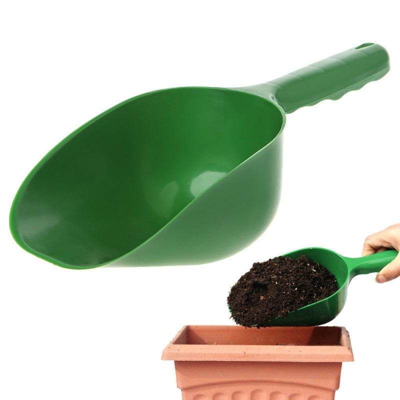 Soil Scooper Garden Tool for Pots and Beds by HitMyNeed
