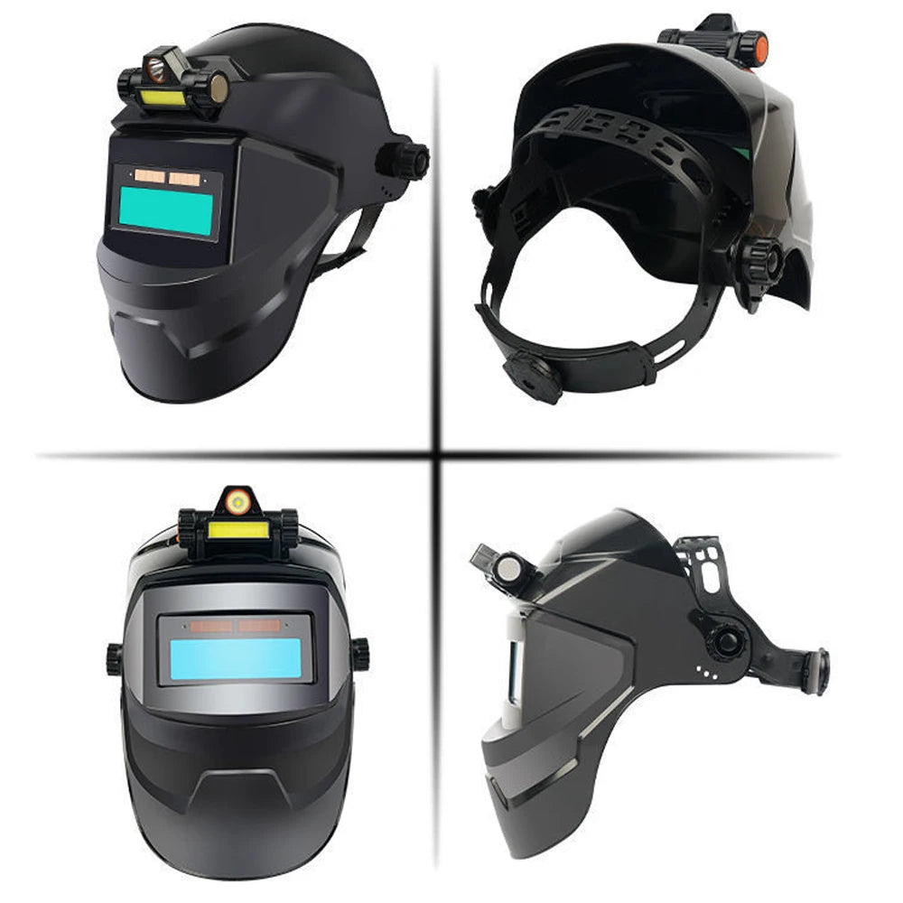 Solar Auto-Darkening True Color Welding Helmet by HitMyNeed