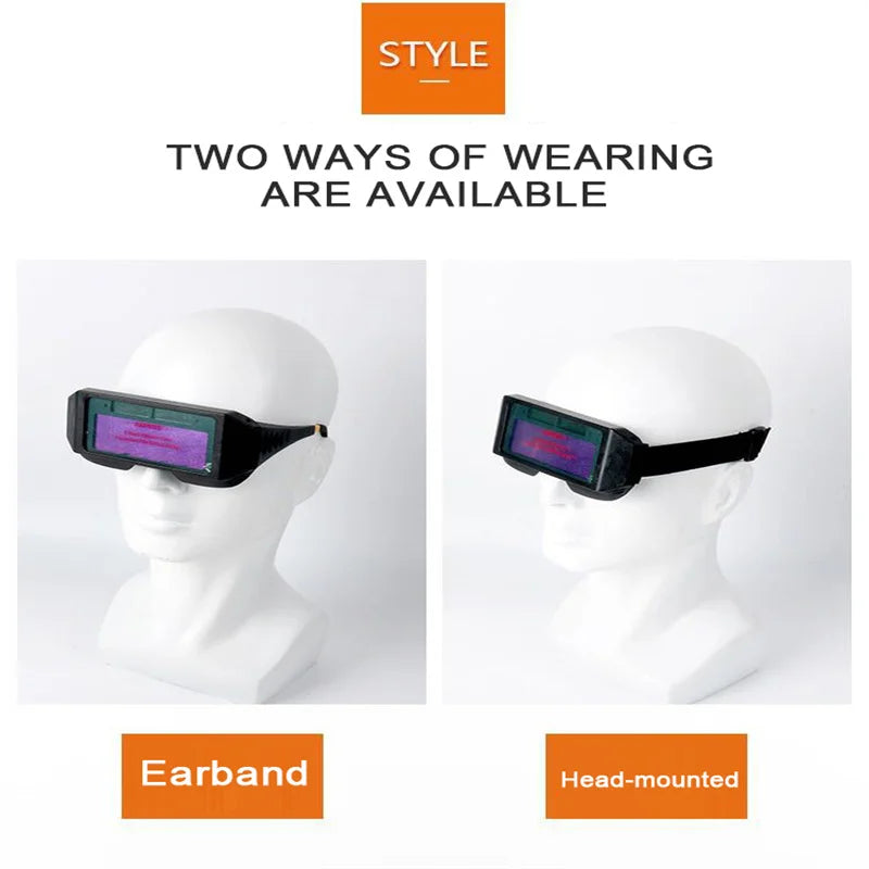 Solar Auto Darkening Welding Glasses 6-13 Shade by HitMyNeed