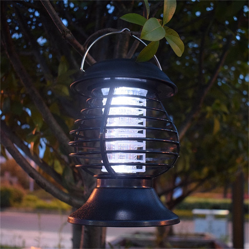 Solar Bug Zapper Mosquito Killer Lamp IP65 by HitMyNeed