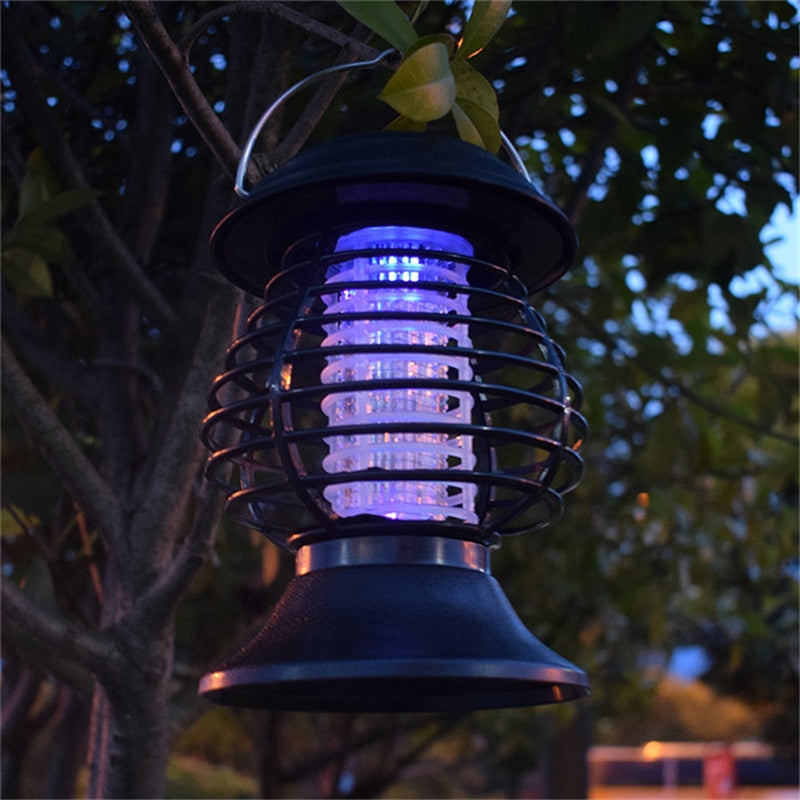Solar Bug Zapper Mosquito Killer Lamp IP65 by HitMyNeed