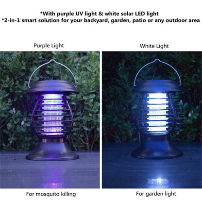 Solar Bug Zapper Mosquito Killer Lamp IP65 by HitMyNeed