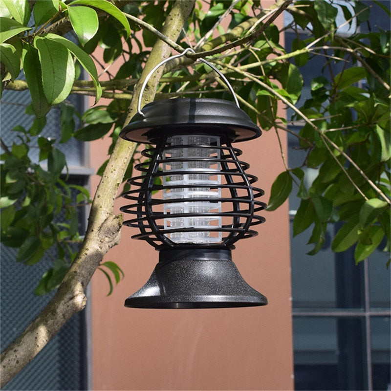 Solar Bug Zapper Mosquito Killer Lamp IP65 by HitMyNeed