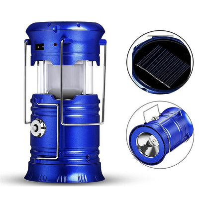 Solar Camping Lantern with Collapsible LED Light by HitMyNeed