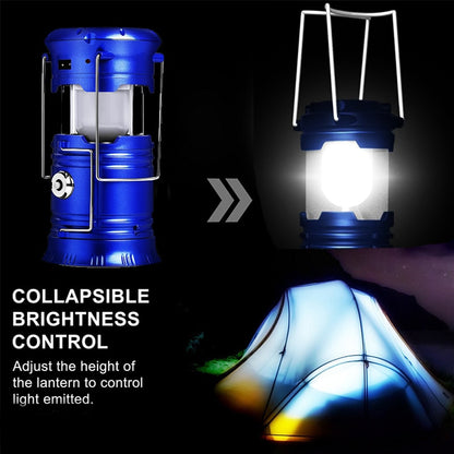 Solar Camping Lantern with Collapsible LED Light by HitMyNeed