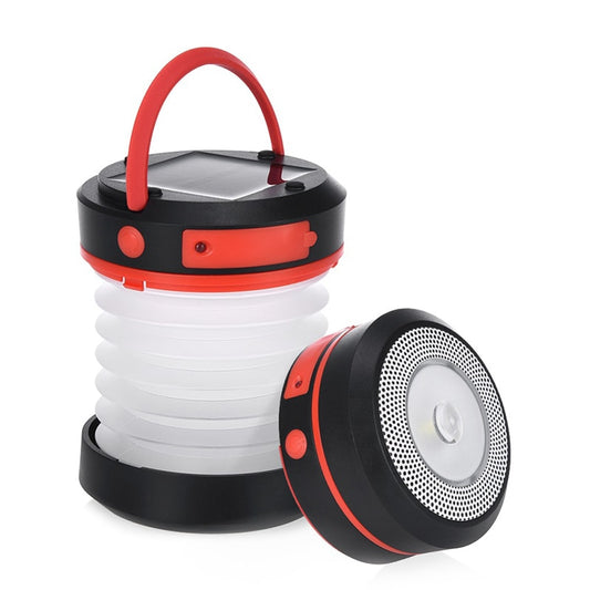 Solar Camping Light Portable USB Rechargeable Lamp by HitMyNeed