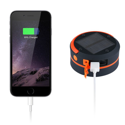 Solar Collapsible Hanging Lantern with USB Charging by HitMyNeed
