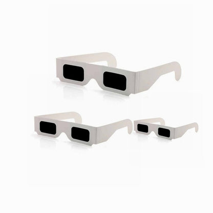 Solar Eclipse Glasses 10-Pack ISO Certified Protection by HitMyNeed