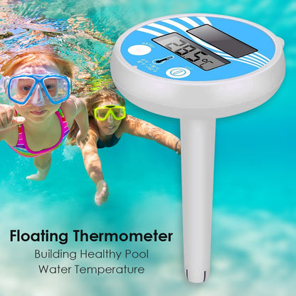Solar Floating Digital Pool Thermometer by HitMyNeed