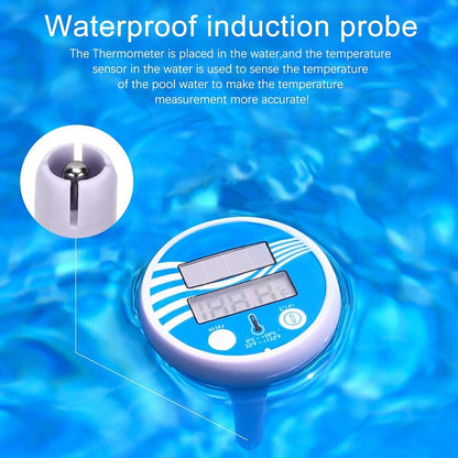 Solar Floating Digital Pool Thermometer by HitMyNeed
