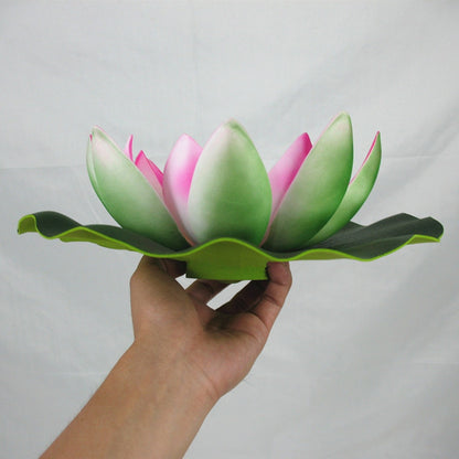 Solar Floating Lotus Flower LED Pond Light by HitMyNeed