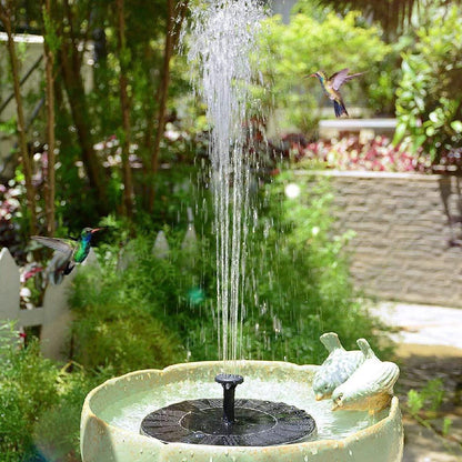 Solar Floating Pond Fountain for Ponds & Bird Baths by HitMyNeed