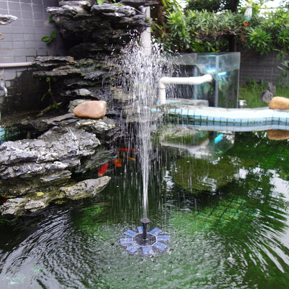 Solar Floating Water Fountain for Ponds & Birdbaths by HitMyNeed