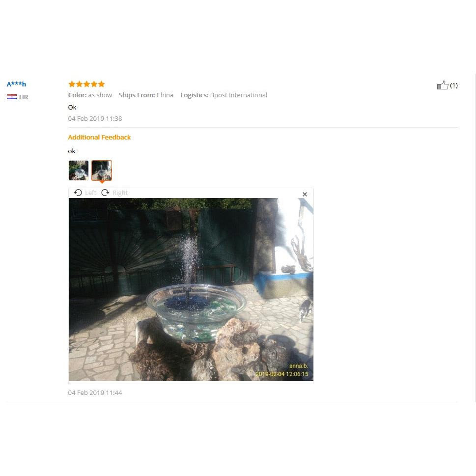 Solar Garden Fountain Submersible Pump by HitMyNeed
