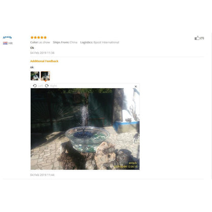 Solar Garden Fountain Submersible Pump by HitMyNeed
