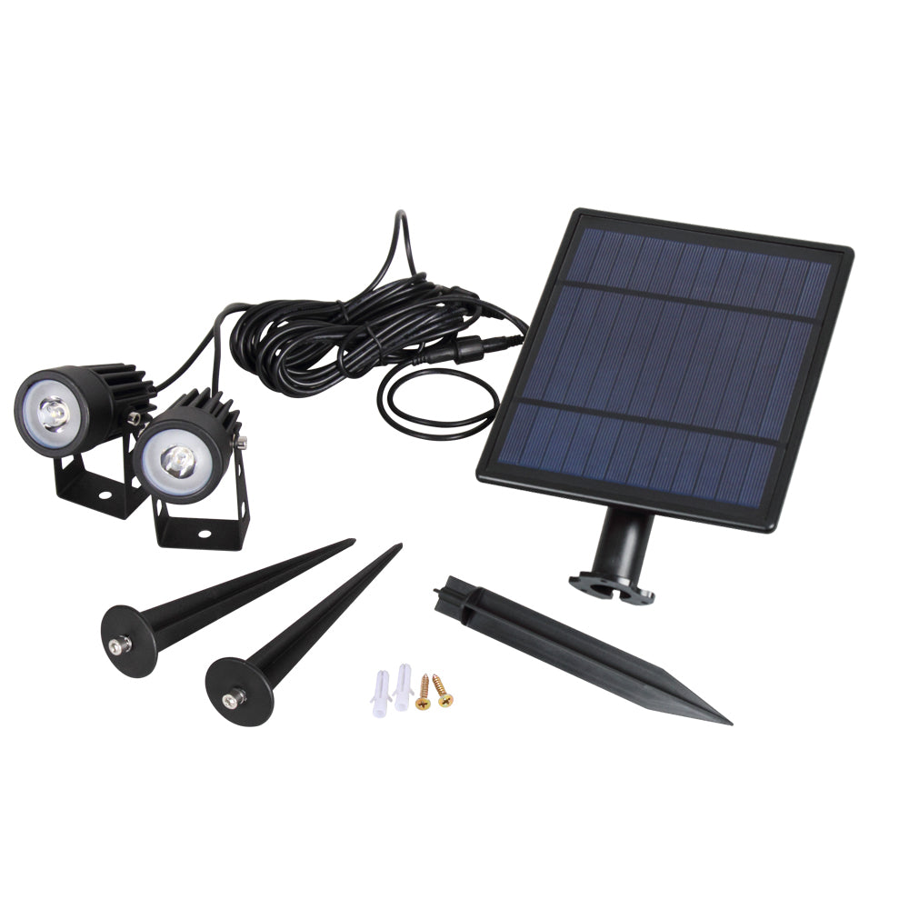 Solar Garden Spot Light Outdoor Warm White 3000K by HitMyNeed