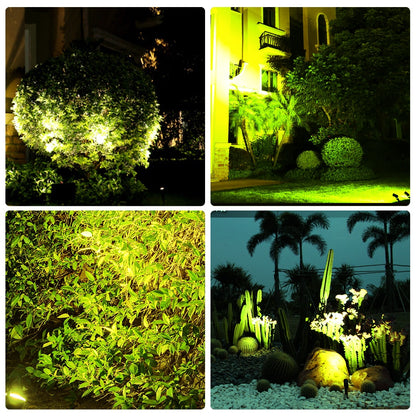 Solar Garden Spot Light Outdoor Warm White 3000K by HitMyNeed