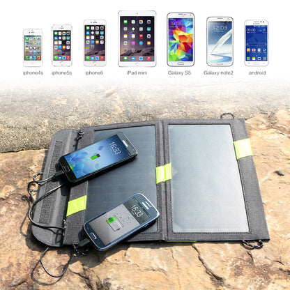 Solar Hiking Power Bank with 3000mAh Backup by HitMyNeed