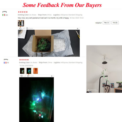 Solar Hummingbird Wind Chimes with Color LED Lights by HitMyNeed
