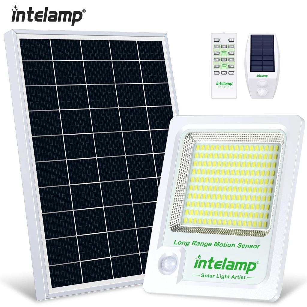 Solar Motion Sensor Flood Light with Remote Control by HitMyNeed