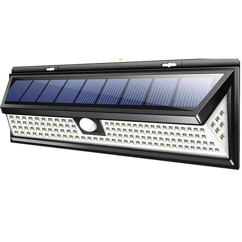 Solar Motion Sensor Outdoor Light 118 LED 1000 Lumens by HitMyNeed