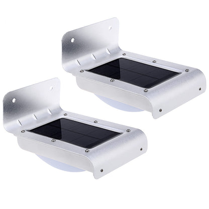 Solar Motion Sensor Wall Light Set, 2 Pack by HitMyNeed