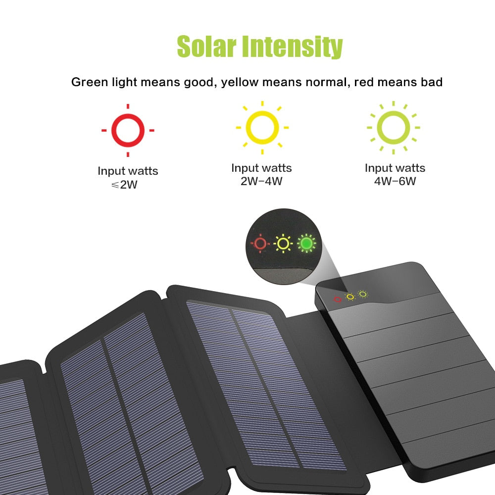 Solar Power Bank Outdoor Charger 10000mAh by HitMyNeed