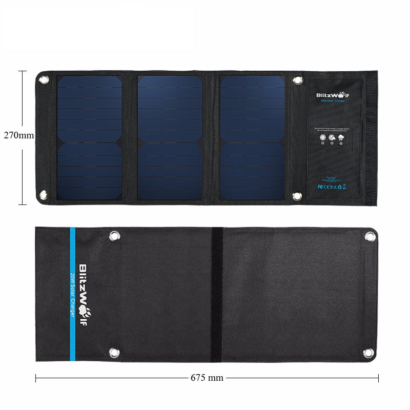 Solar Power Bank Universal Phone Charger by HitMyNeed