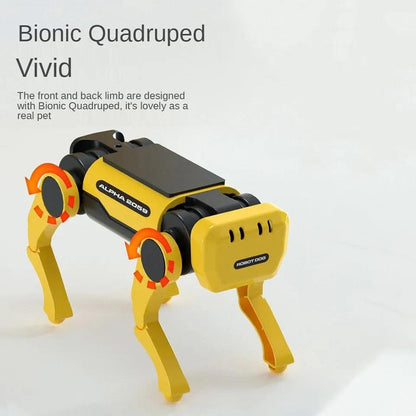 Solar Powered DIY Robot Dog STEM Kit for Kids by HitMyNeed
