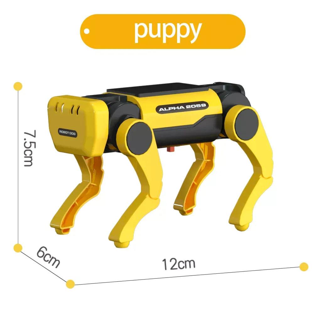 Solar Powered DIY Robot Dog STEM Kit for Kids by HitMyNeed
