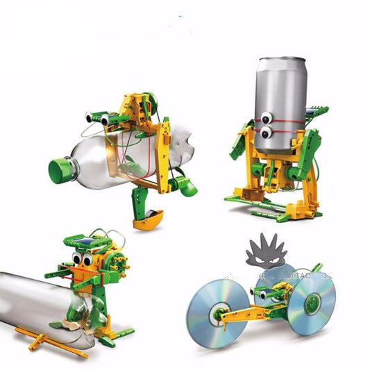 Solar Powered DIY Robot Kit for Kids by HitMyNeed