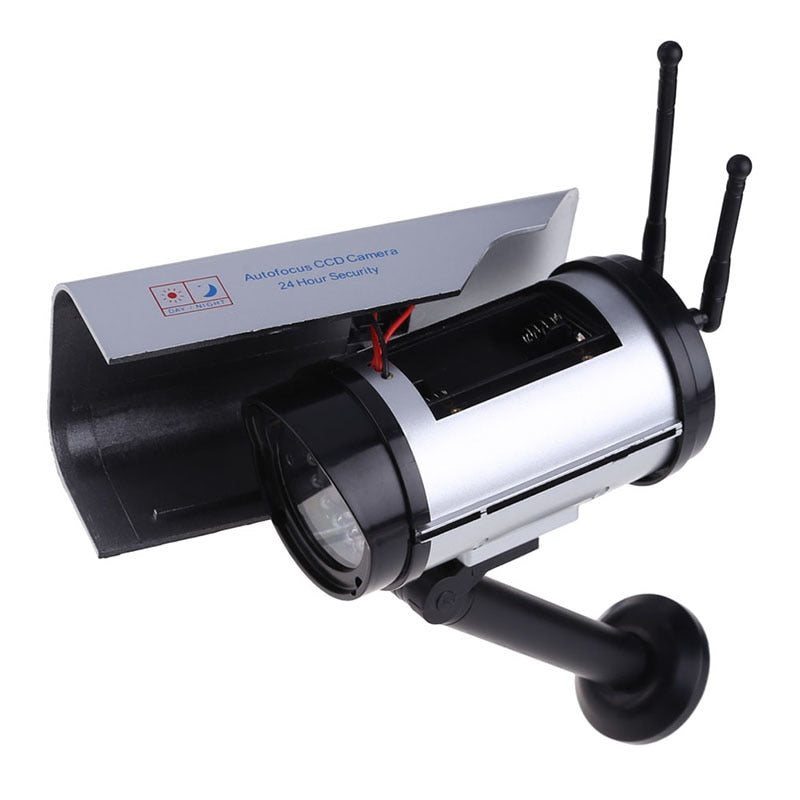 Solar Powered Dummy CCTV Security Camera by HitMyNeed
