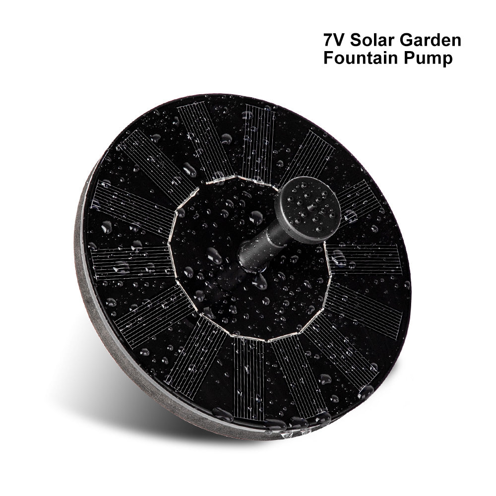 Solar Powered Floating Fountain Pump for Ponds by HitMyNeed