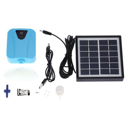 Solar Powered Pond Aerator with Dual Oxygen Modes by HitMyNeed