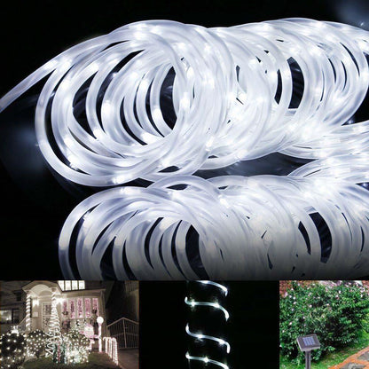 Solar Rope Lights 7m IP68 LED Garden String by HitMyNeed