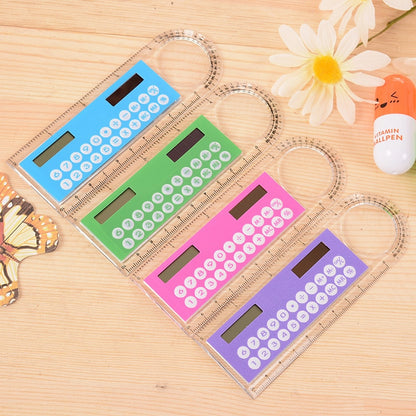 Solar Ruler Calculator with Magnifier, 12.7 cm by HitMyNeed